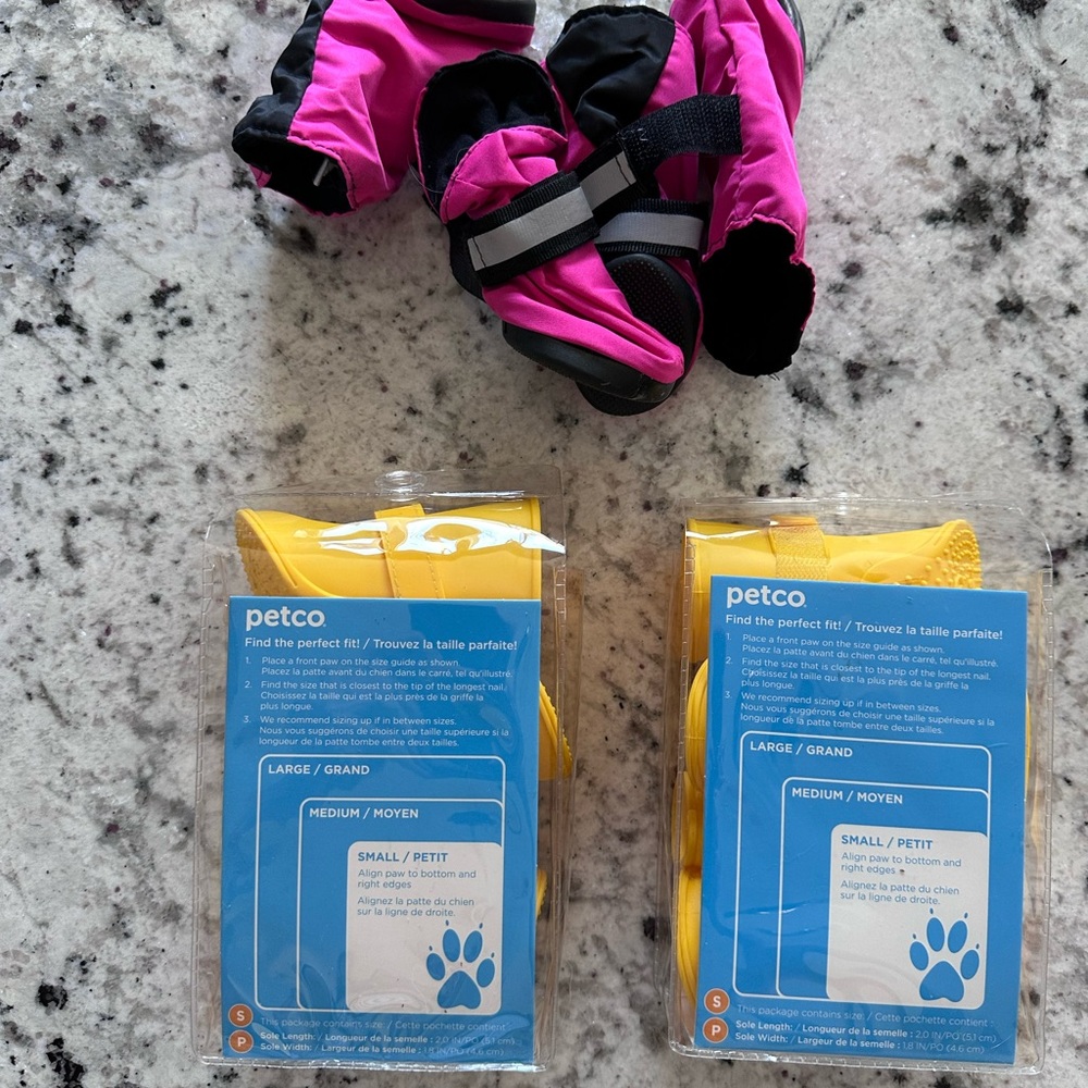 Petco Pink and Black Dog Jacket